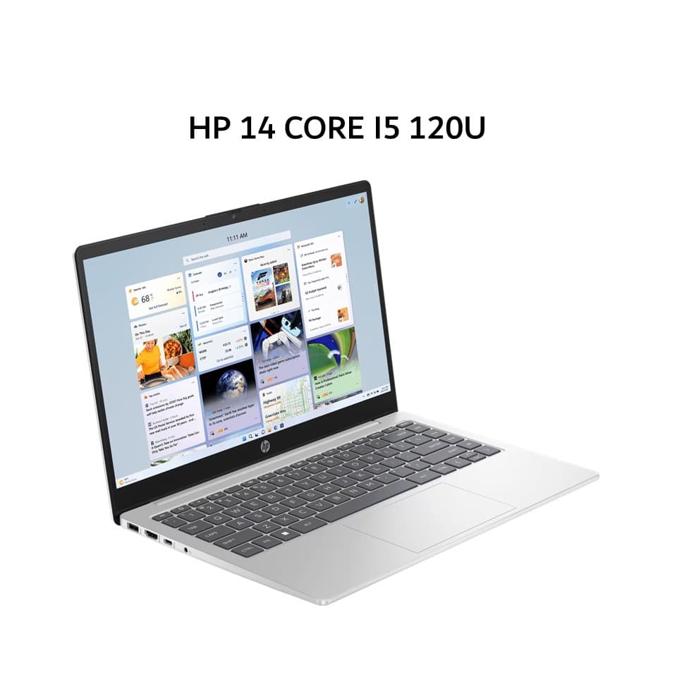 HP 14 CORE I5 120U 16GB 512GB W11+OHS+M365B 14.0FHD COPILOT SLV -EP1155TU