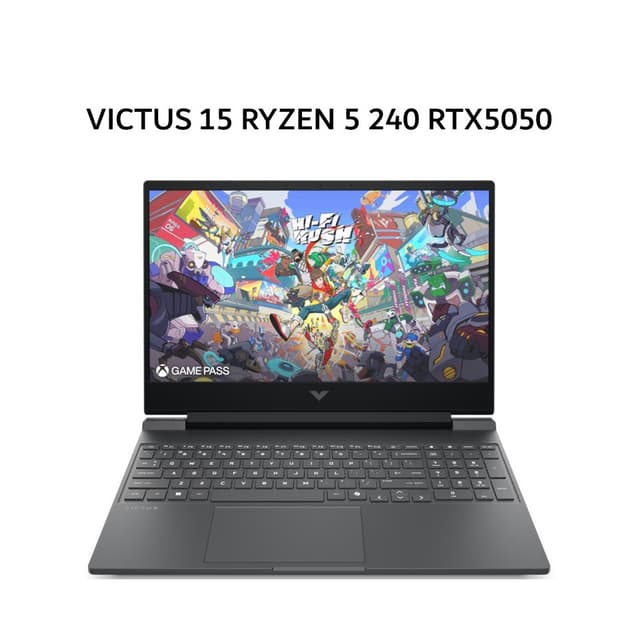 HP VICTUS 15 RYZEN 5 240 RTX5050 8GB/ 16GB 512GB W11+OHS+M365B 15.6FHD 144HZ 2Y+2ADP SLV -FB3150AX