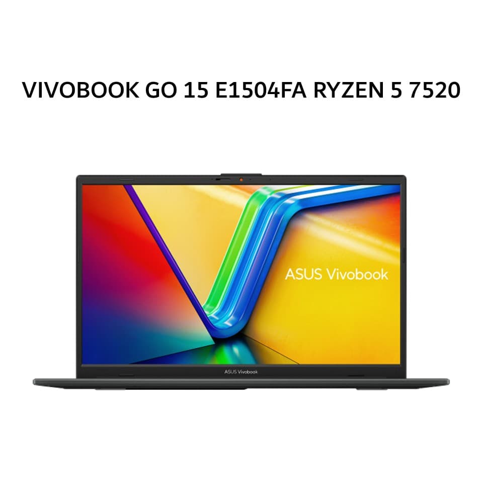 ASUS VIVOBOOK GO 15 E1504FA RYZEN 5 7520 16GB 512GB W11+OHS+M365B 15.6FHD BLK -VIPS5151M