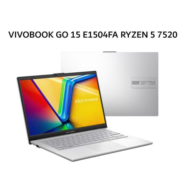 ASUS VIVOBOOK GO 15 E1504FA RYZEN 5 7520 16GB 512GB W11+OHS+M365B 15.6FHD SLV -VIPS5153M