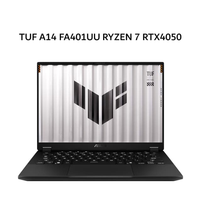 ASUS TUF A14 FA401UU RYZEN 7 8845HS RTX4050 6GB/ 32GB 512GB W11+OHS+M365B 14.0QHD 165HZ 100SRGB GRY R745G7G-HM