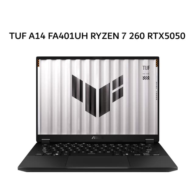 ASUS TUF A14 FA401UH RYZEN 7 260 RTX5050 8GB/ 32GB 512GB W11+OHS+M365B 14.0WQXGA 165HZ 100RGB (BOX MOU) GRY -R7N55G6G-HM