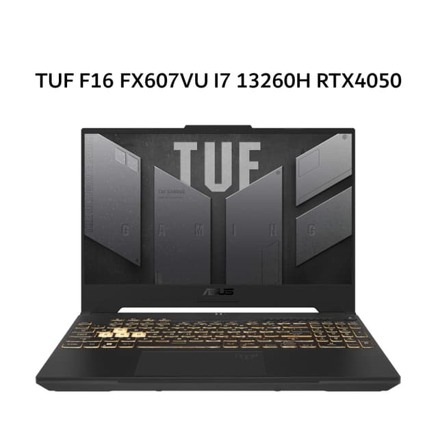 ASUS TUF F16 FX607VU I7 13260H RTX4050 6GB/ 16GB 512GB W11+OHS+M365B 16.0WUXGA 165HZ 100SRGB (BOX MOU) GRY I745J6M-HM