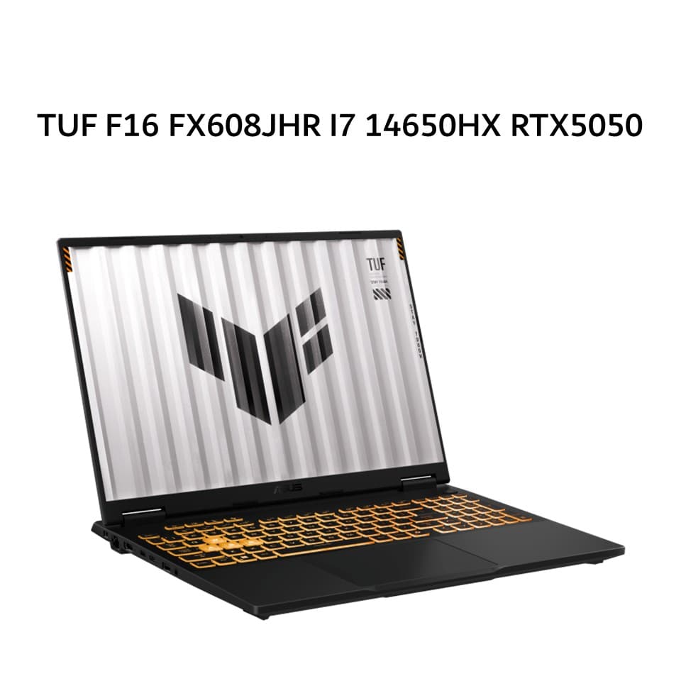 ASUS TUF F16 FX608JHR I7 14650HX RTX5050 8GB/ 16GB 512GB W11+OHS+M365 16.0WUXGA 165HZ GRY -I7N55J6G-HM