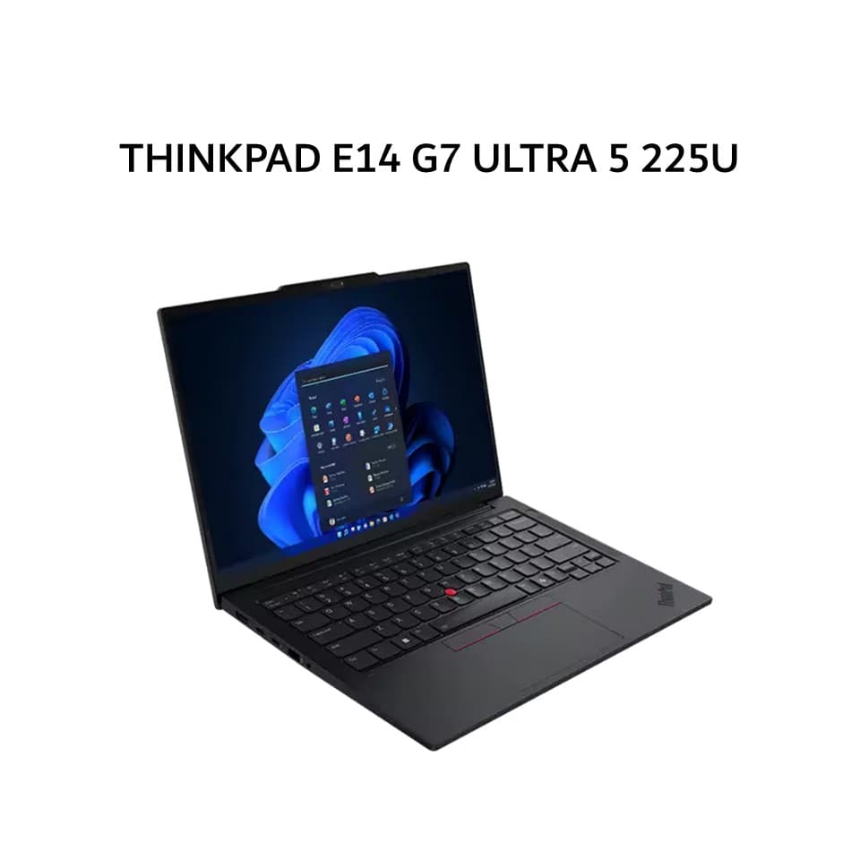 LENOVO THINKPAD E14 G7 ULTRA 5 225U 8GB 512GB 14.0WUXGA W11PRO 3Y PS BLK -5XID