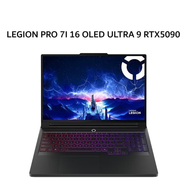 LENOVO LEGION PRO 7I 16 OLED ULTRA 9 275HX RTX5090 24GB/ 32GB 1TB W11+OHS+M365B 16.0WQXGA 240HZ PKRGB 3Y+3ADP -90ID