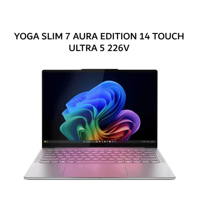 LENOVO YOGA SLIM 7 AURA EDITION 14 TOUCH ULTRA 5 226V 16GB 512GB W11+OHS+M365B 14.0 2.8K OLED 120HZ EVO 3Y PREM+3ADP GRY -6CID