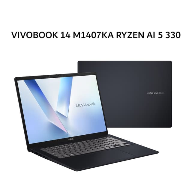 ASUS VIVOBOOK 14 M1407KA RYZEN AI 5 330 16GB 512GB W11+OHS+M365B 14.0 WUXGA BLU -VIPS5154M