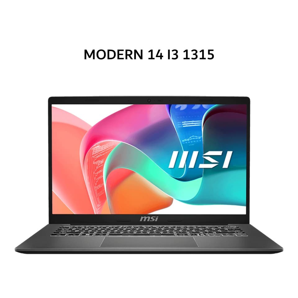 MSI MODERN 14 I3 1315 8GB 512GB W11 14.0FHD BLIT IPS 2Y GRY -F13MG.498