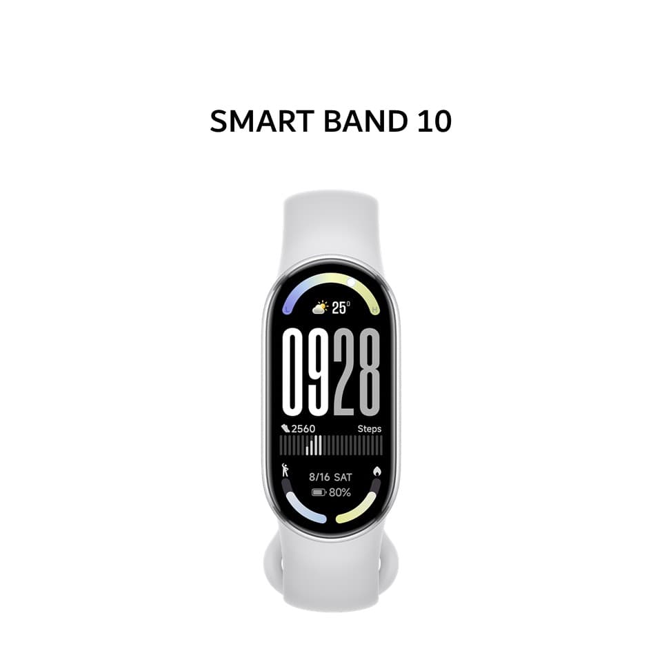 XIAOMI WATCH SMART BAND 10 GLACIER SILVER