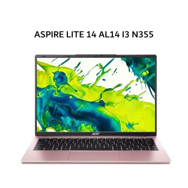 ACER ASPIRE LITE 14 AL14 I3 N355 8GB 512GB W11+OHS 14.0FHD IPS PINK -37P.36AW