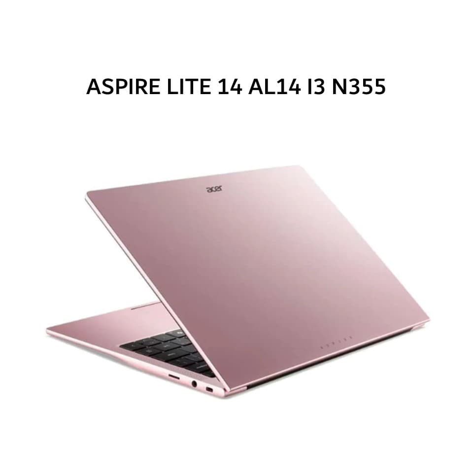 ACER ASPIRE LITE 14 AL14 I3 N355 8GB 256GB W11+OHS+M365B 14.0FHD IPS PNK -37P.3511