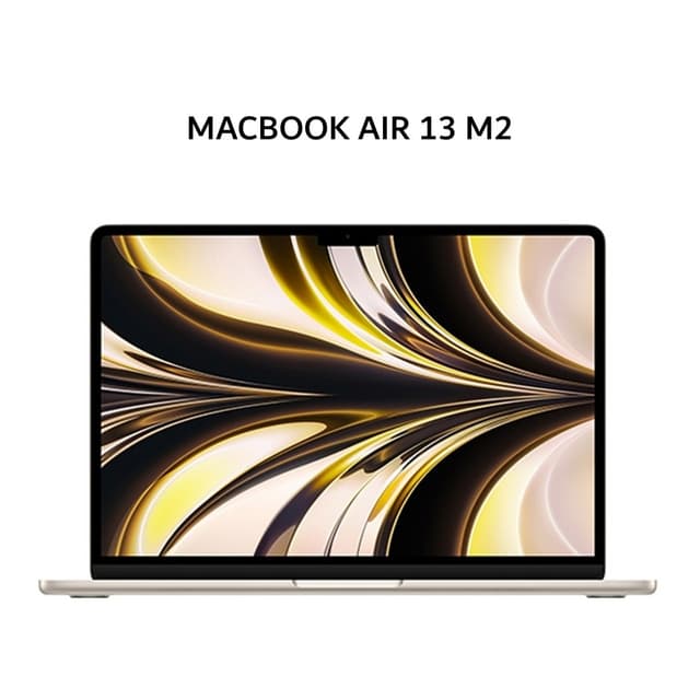 IBOX APPLE MACBOOK AIR 13 M2 8C GPU 16GB 256GB 8C CPU 13.6 STARLIGHT -MC7W4ID