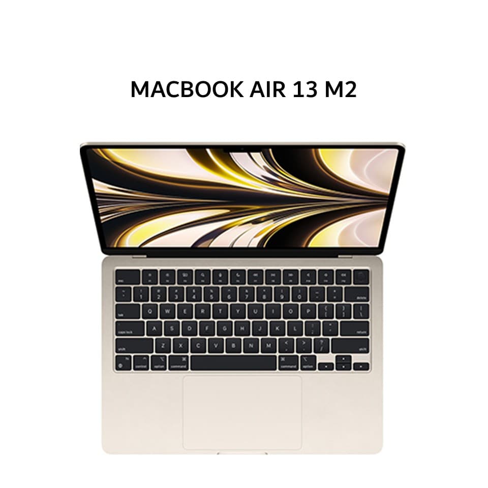 IBOX APPLE MACBOOK AIR 13 M2 8C GPU 16GB 256GB 8C CPU 13.6 STARLIGHT -MC7W4ID
