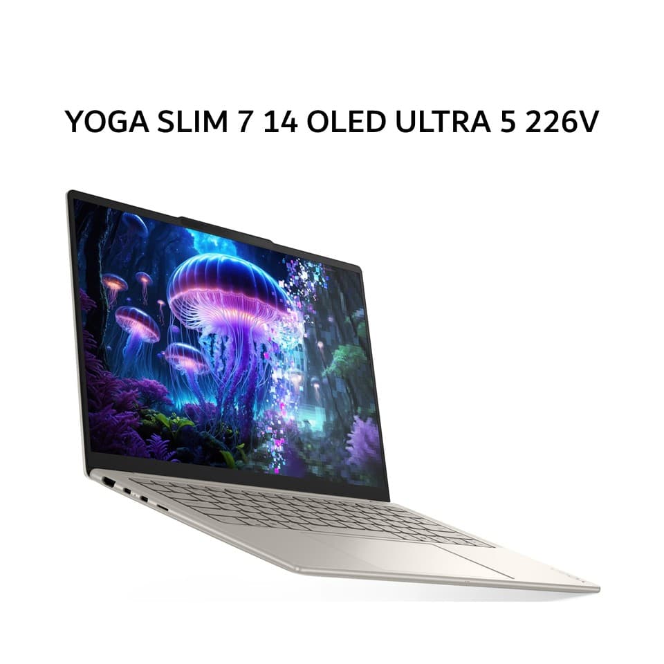 LENOVO YOGA SLIM 7 AURA EDITION 14 ULTRA 5 226V 16GB 512GB W11+OHS+M365B 14.0WUXGA OLED EVO 3Y PREM+3ADP SEASHELL -AWID
