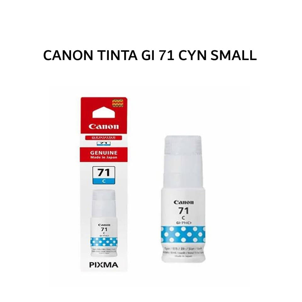 CANON TINTA GI 71 CYN SMALL