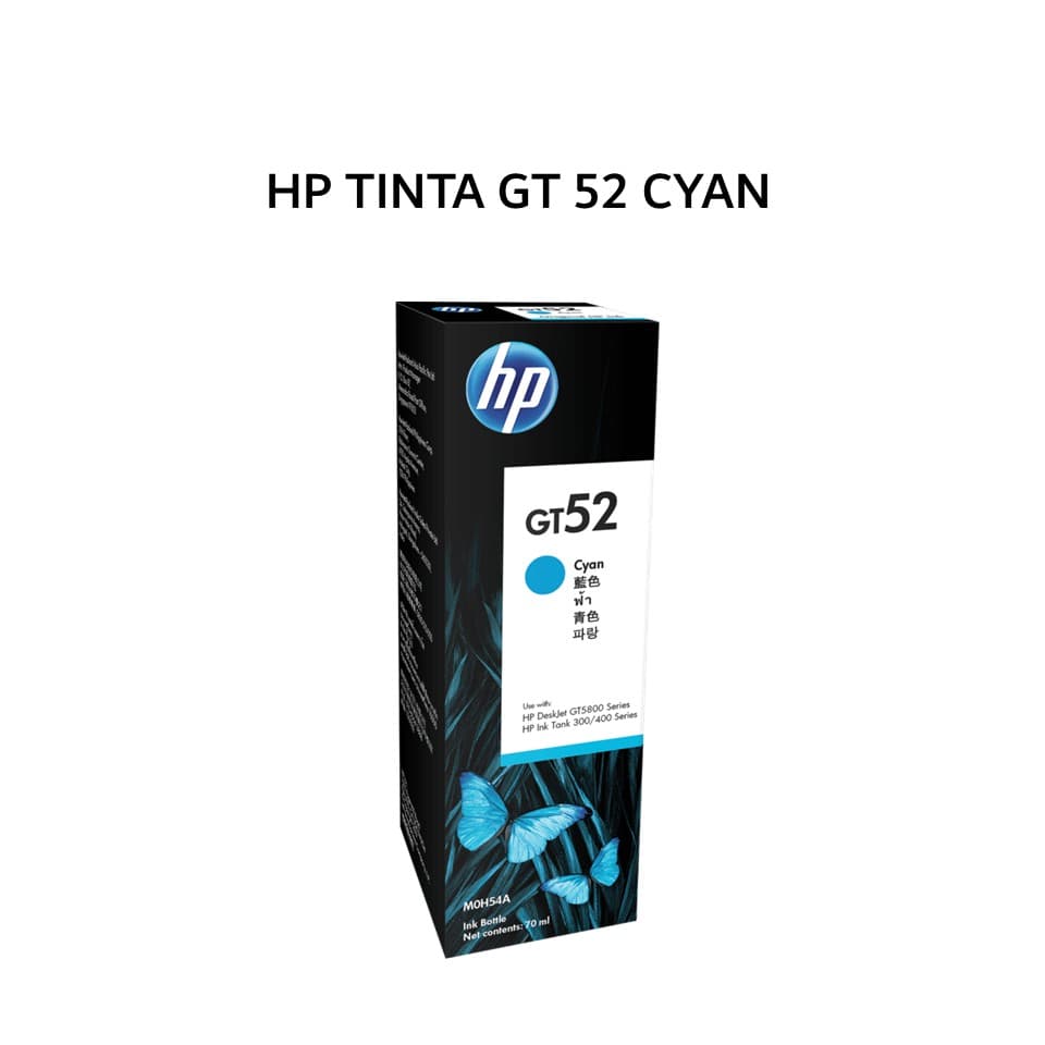HP TINTA GT 52 CYAN