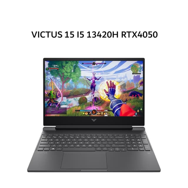HP VICTUS 15 I5 13420H RTX4050 6GB/ 16GB 512GB W11+OHS+M365B 15.6FHD IPS 144HZ BLIT 2Y+2ADP SLV -FA2717TX