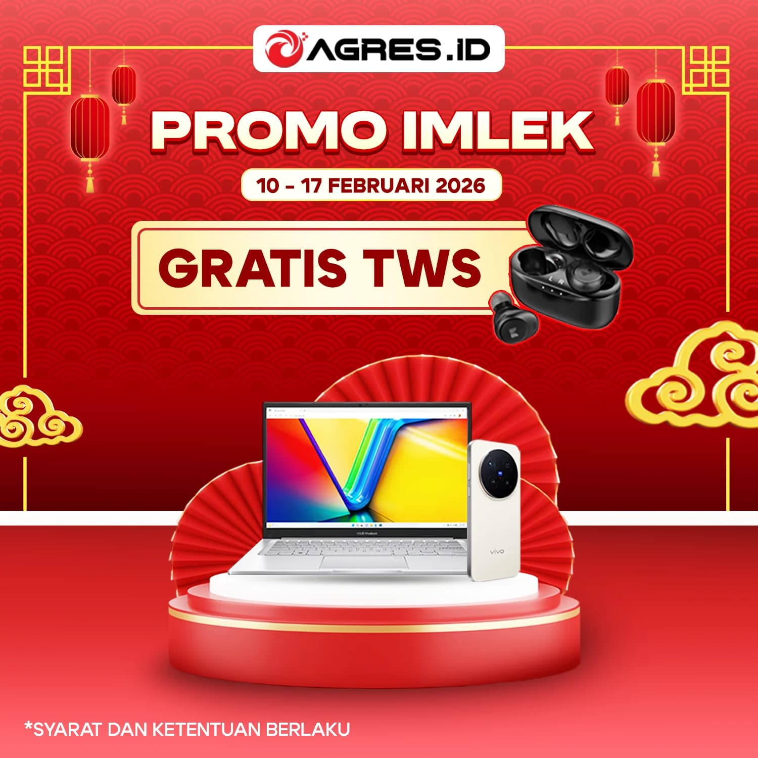 Promo Imlek, Free TWS