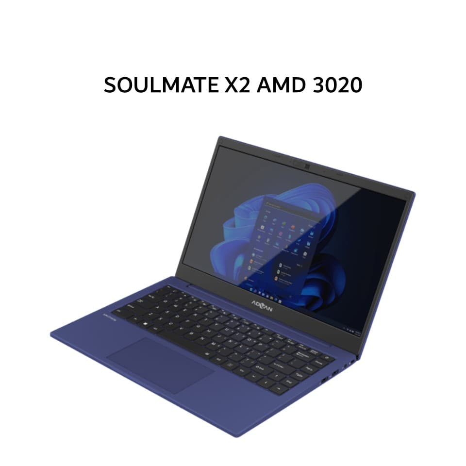 ADVAN SOULMATE X2 AMD 3020 8GB 128GB W11 14.0 IPS MIDNIGHT BLUE