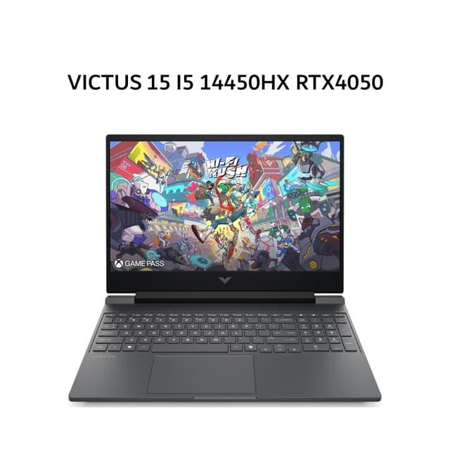 HP VICTUS 15 I5 14450HX RTX4050 6GB/ 24GB 512GB W11+OHS 15.6FHD 144HZ BLIT 2Y+2ADP SLV -FA2900TX