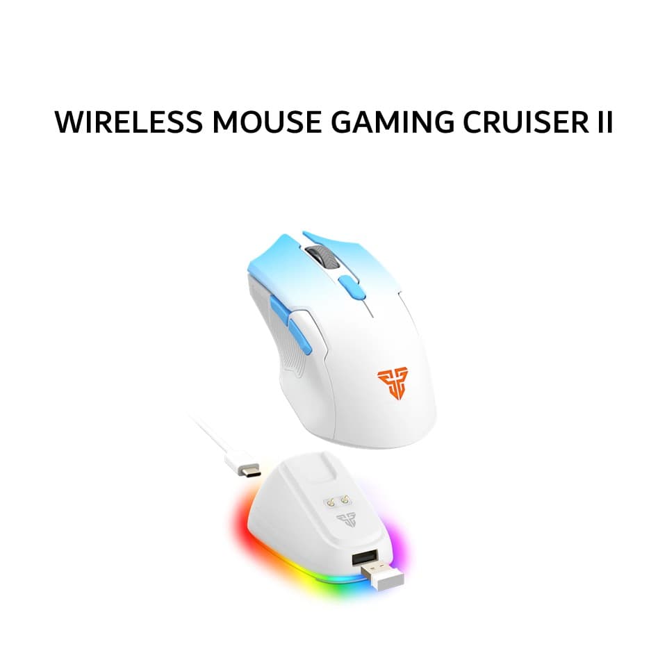 FANTECH WIRELESS MOUSE GAMING CRUISER II WG11V2RD - BLUE