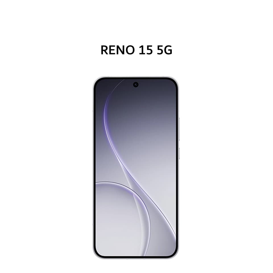OPPO RENO 15 5G 8GB 256GB AURORA WHITE (BOXCHA+CAS+SCR)