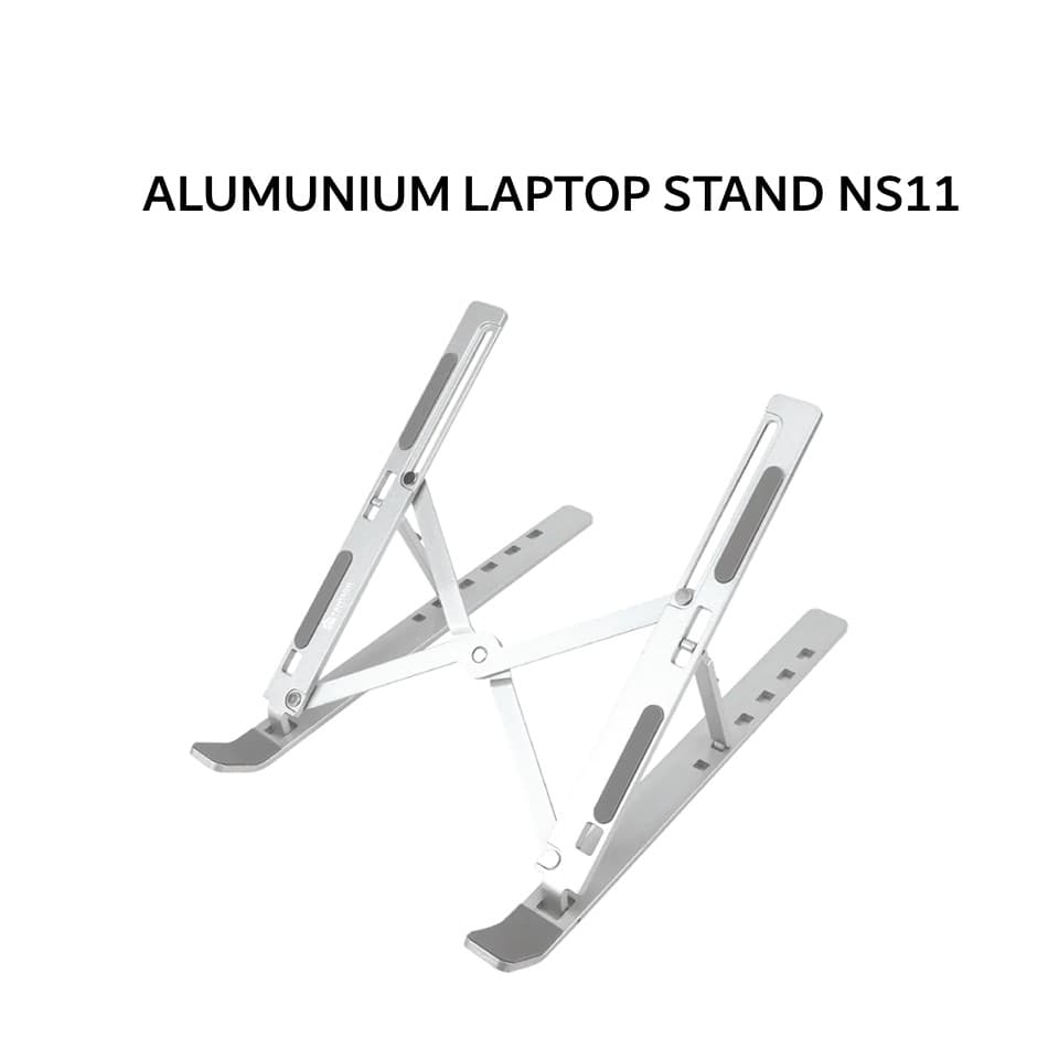 FANTECH ALUMUNIUM LAPTOP STAND NS11 - SILVER