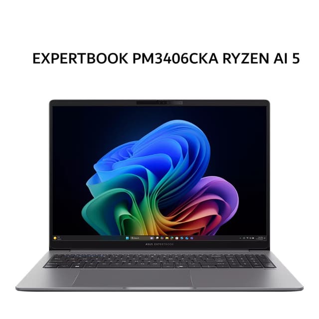 ASUS EXPERTBOOK PM3406CKA RYZEN AI 5 330 16GB 512GB W11+OHS+M365B 14.0WQXGA 3Y GRY -NZ5150WS
