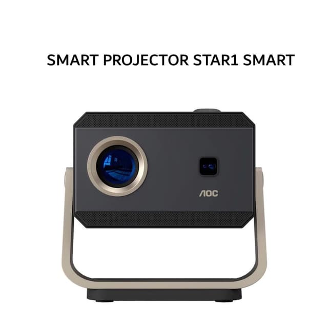 AOC SMART PROJECTOR STAR1 SMART ANDROID TV OS 1Y