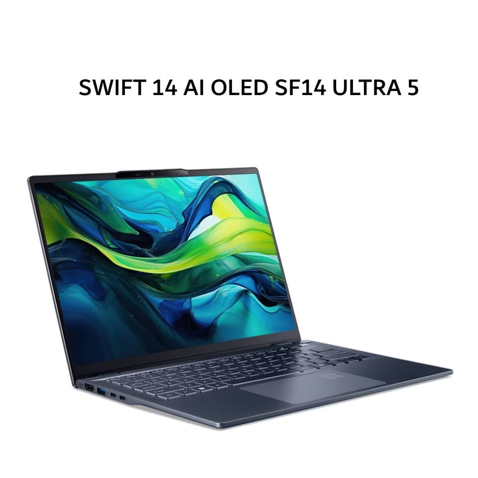 ACER SWIFT 14 AI OLED SF14 ULTRA 5 226V 16GB 1TB W11+OHS 14.0WUXGA 60HZ BLU 2Y+ADP -51.583L