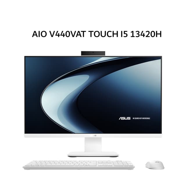 ASUS AIO V440VAT TOUCH I5 13420H 16GB 1TB W11+OHS 23.8FHD 2Y WHT -I5U7W5W-HM
