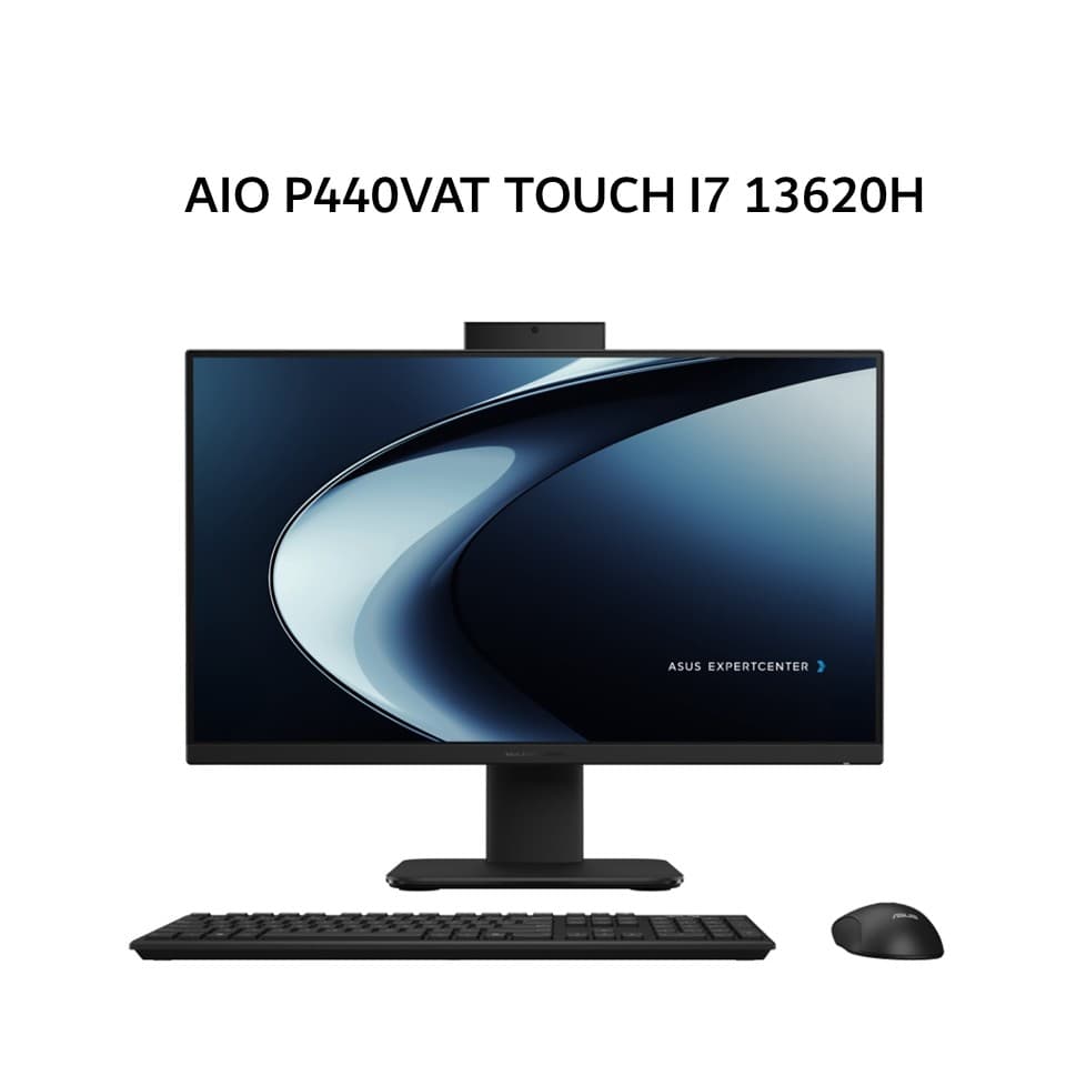 ASUS AIO P440VAT TOUCH I7 13620H 8GB 512GB W11+OHS 23.8FHD BLK -B7850WS