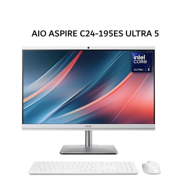 ACER AIO ASPIRE C24-195ES ULTRA 5 125U 8GB 512GB W11+OHS 23.8FHD 1Y