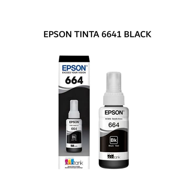 EPSON TINTA 6641 BLACK