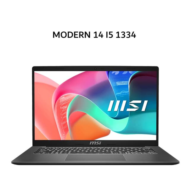 MSI MODERN 14 I5 1334 8GB 512GB W11+OHS 14.0FHD IPS BLIT 2Y GRY -F13MG.678