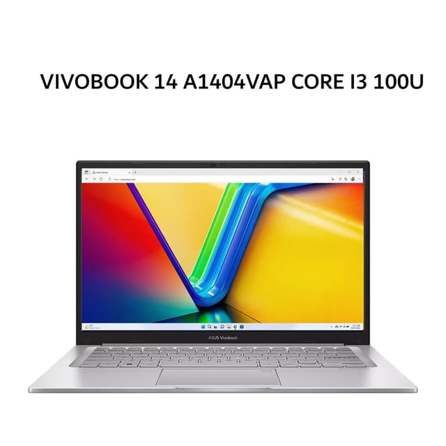 ASUS VIVOBOOK 14 A1404VAP CORE I3 100U 8GB 512GB W11+OHS+M365B 14.0FHD VIPS COOL SLV -VIPS3853M