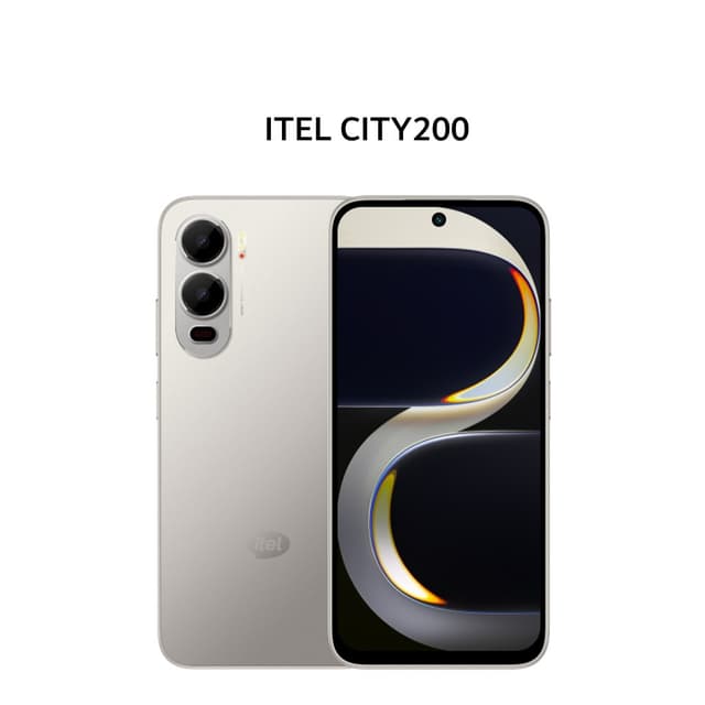 ITEL CITY200 4GB 128GB ECHO SILVER (BOX CHA + SCR)