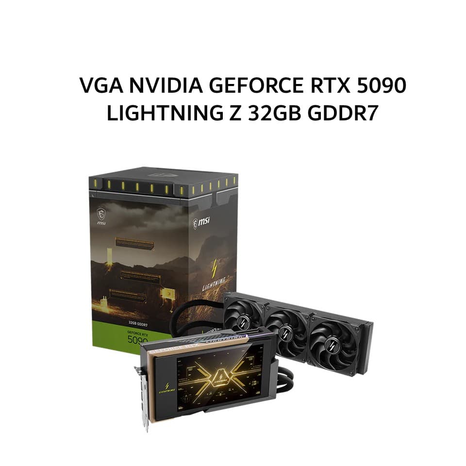 MSI VGA NVIDIA GEFORCE RTX 5090 LIGHTNING Z 32GB GDDR7 3Y