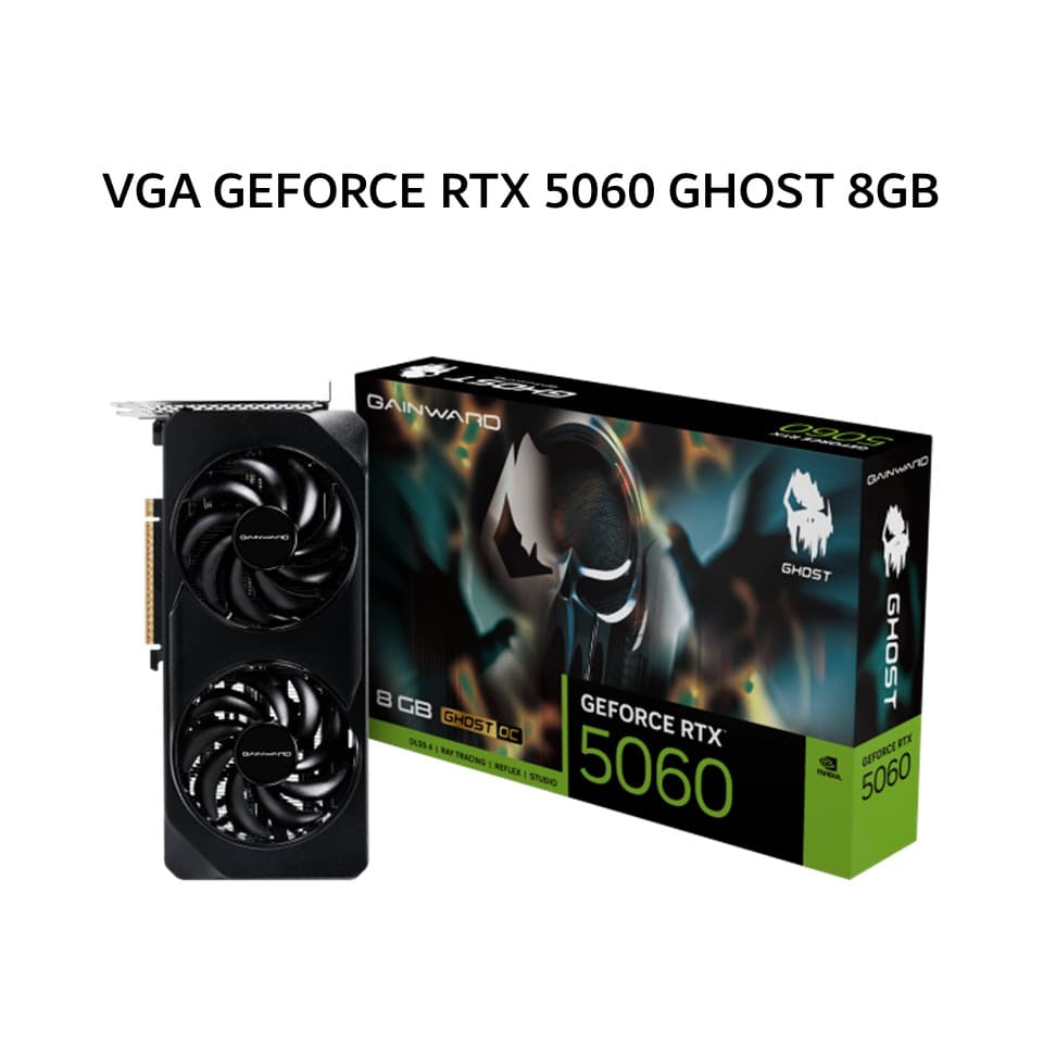 GAINWARD VGA GEFORCE RTX 5060 GHOST OC 8GB GDDR7 3Y
