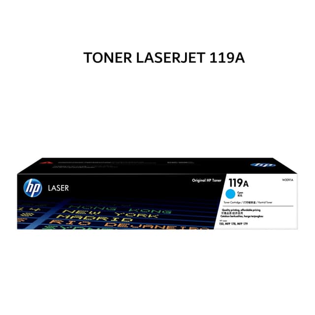 HP TONER LASERJET 119A CYAN