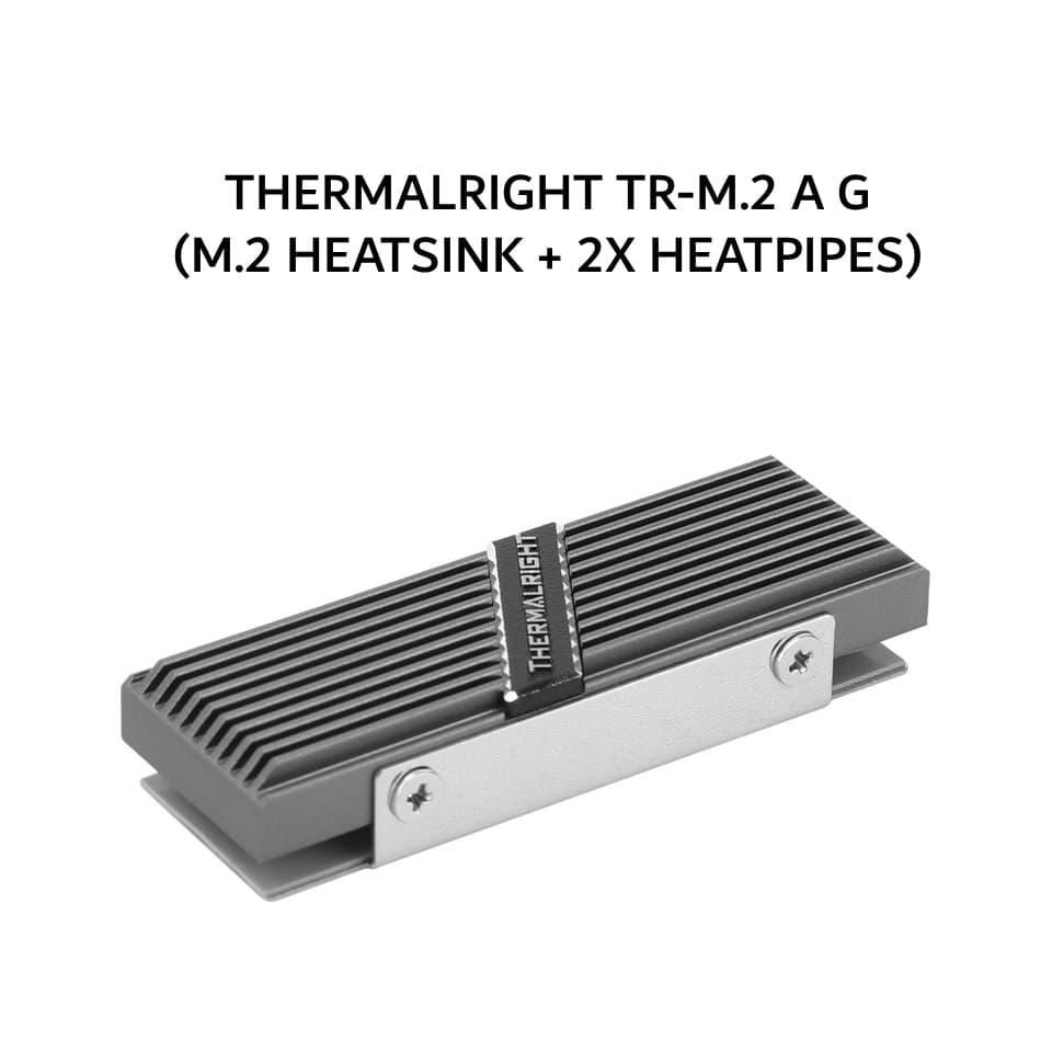 THERMALRIGHT TR-M.2 A G (M.2 HEATSINK + 2X HEATPIPES) GRAY 1Y
