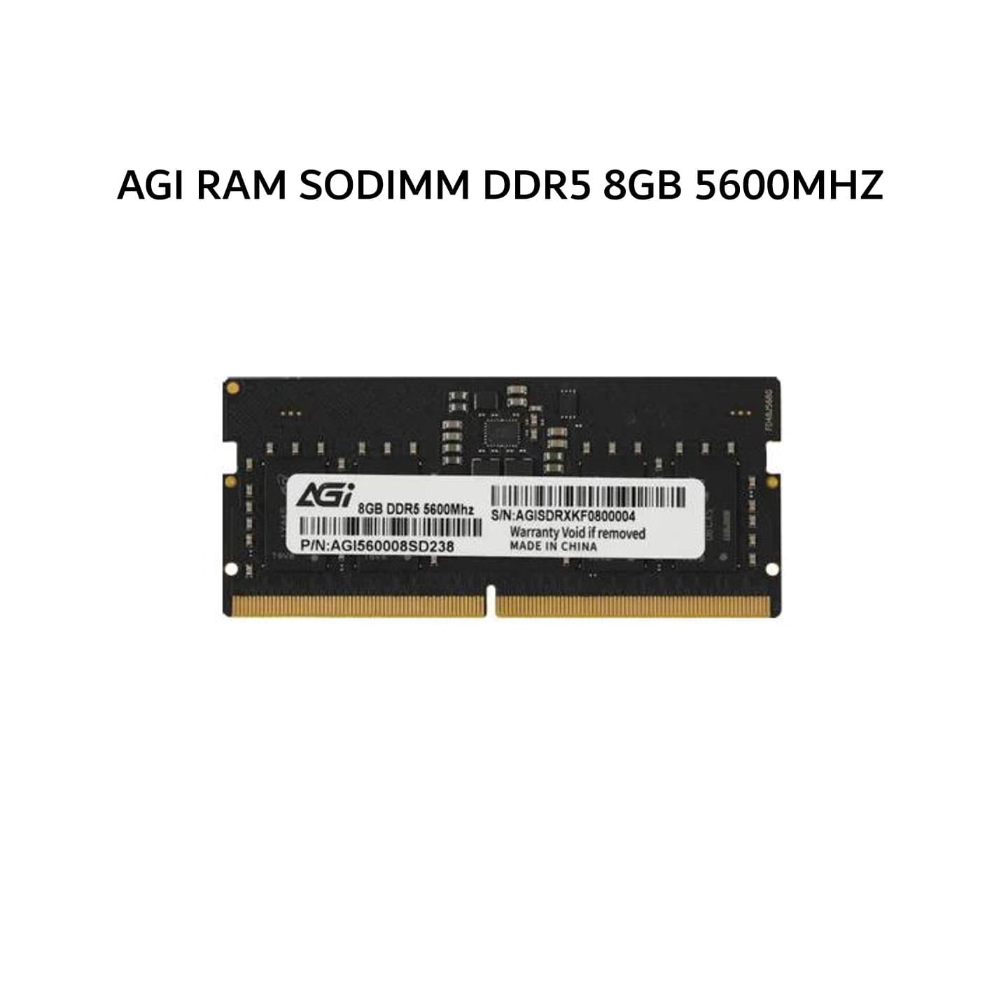 AGI RAM SODIMM DDR5 8GB 5600MHZ