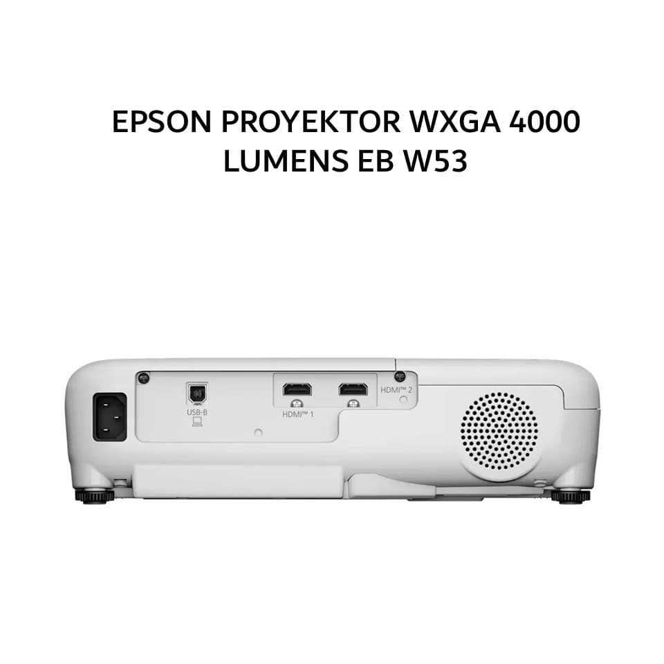EPSON PROYEKTOR WXGA 4000 LUMENS EB W53 1Y