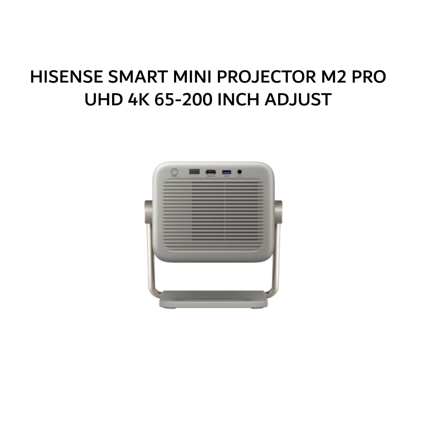 HISENSE SMART MINI PROJECTOR M2 PRO UHD 4K 65-200 INCH ADJUST