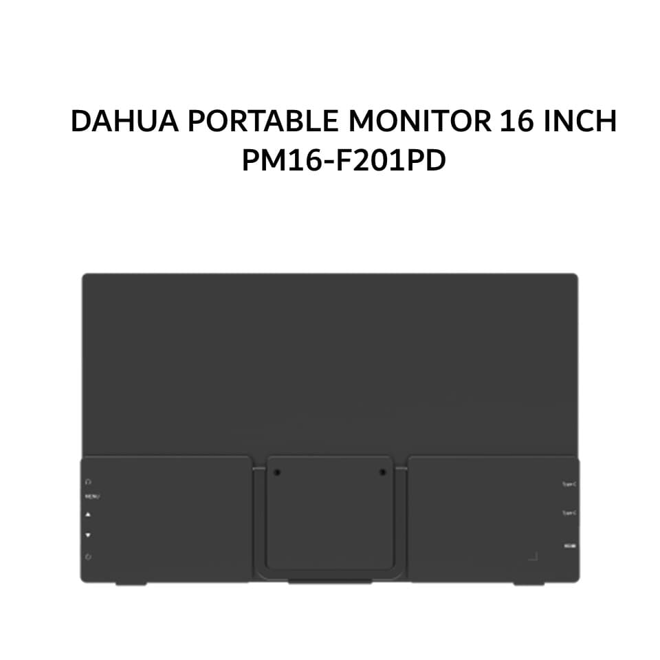 DAHUA PORTABLE MONITOR 16 INCH PM16-F201PD IPS FHD 1080P 6MS 60HZ HDMI 3Y