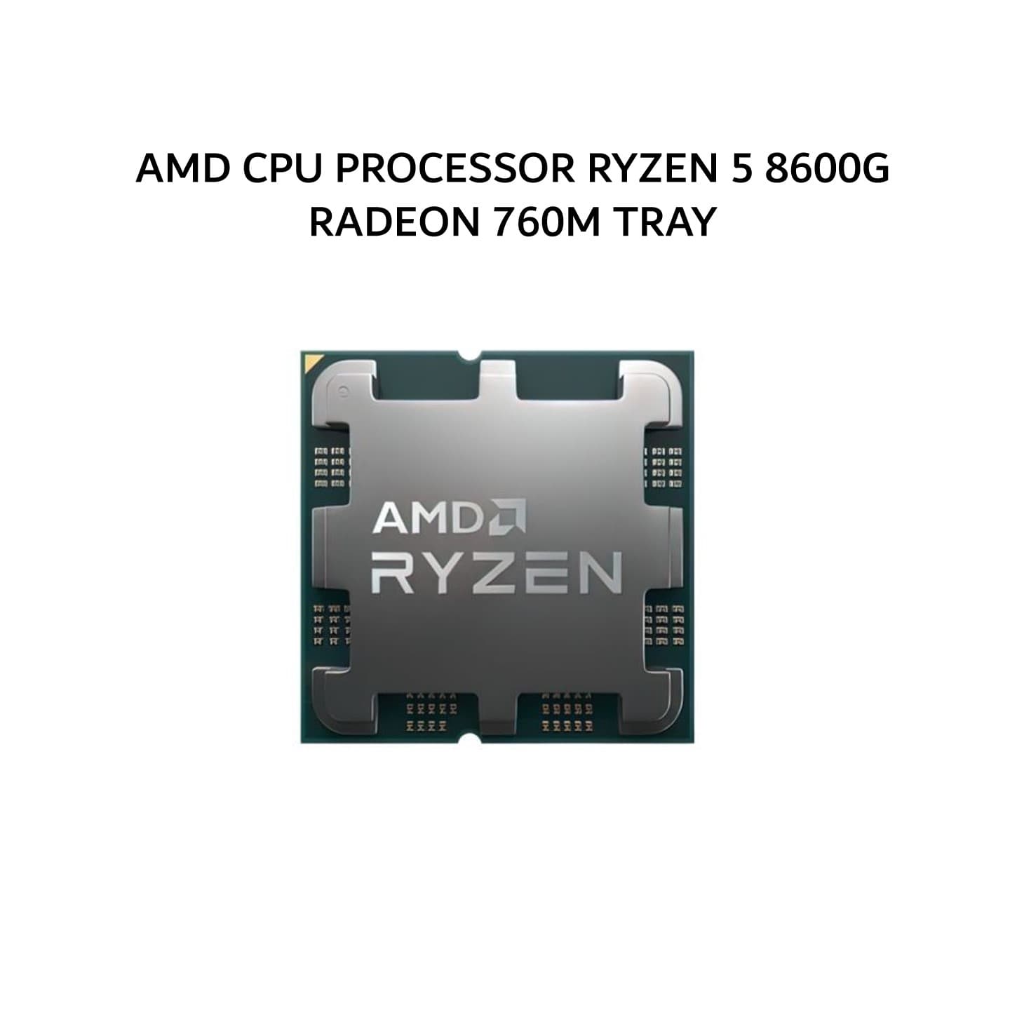 AMD CPU PROCESSOR RYZEN 5 8600G RADEON 760M (6C/12T + 4.3-5.0GHZ) 16MB CACHE TDP 65W AM5 TRAY