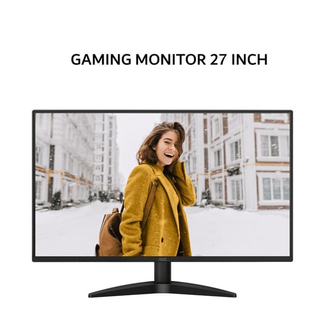 AOC GAMING MONITOR 27 INCH IPS FHD 1080P 0.5MS 144HZ 27B36X HDR10 HDMI+DP ERGONOMICS 3Y ON SITE