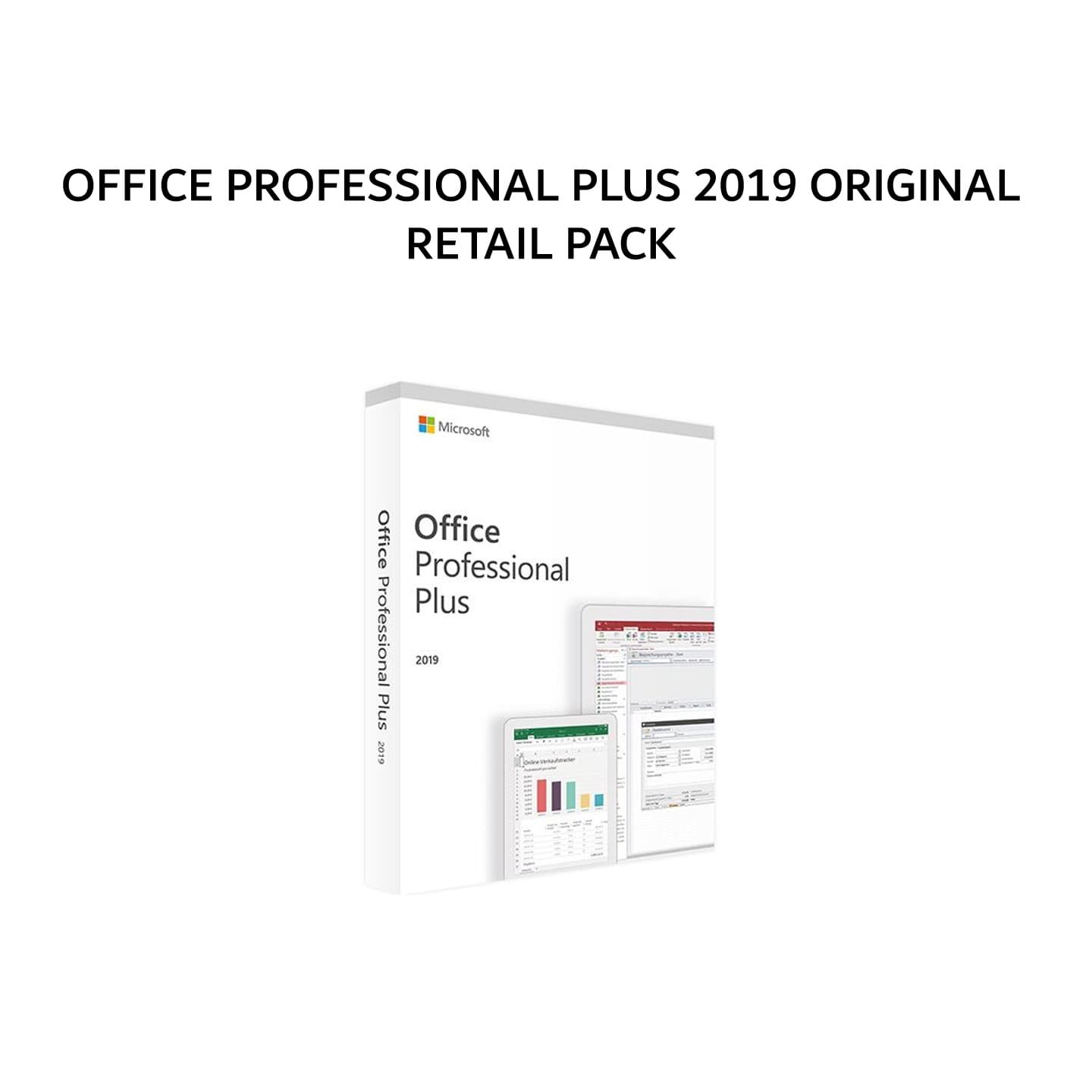 OFFICE PROFESSIONAL PLUS 2019 ORIGINAL RETAIL PACK