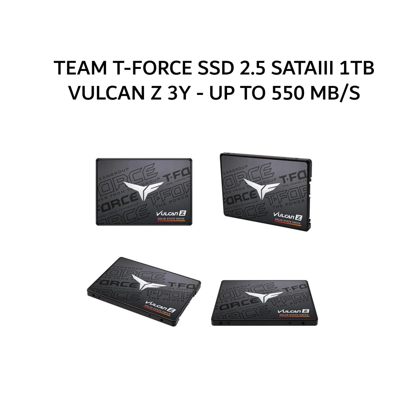 TEAM T-FORCE SSD 2.5 SATAIII 1TB VULCAN Z 3Y - UP TO 550 MB/S
